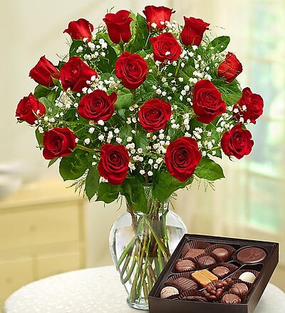 Rose Elegance™ Premium Long Stem Red Roses