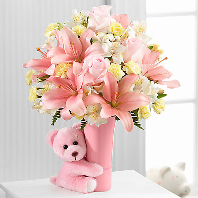 The Baby Girl Big Hug&amp;reg; Bouquet